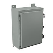 Корпус: 16 x 12 x 6 дюймов, настенное крепление, углеродистая сталь (PN# N12161206)
