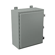 Корпус: 20 x 16 x 8 дюймов, настенное крепление, углеродистая сталь (PN# N12201608)