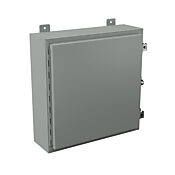 Корпус: 20 x 20 x 6 дюймов, настенное крепление, углеродистая сталь (PN# N12202006)