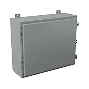 Корпус: 20 x 24 x 8 дюймов, настенное крепление, углеродистая сталь (PN# N12202408)