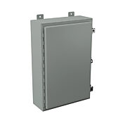 Корпус: 24 x 16 x 6 дюймов, настенное крепление, углеродистая сталь (PN# N12241606)