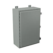 Корпус: 24 x 16 x 8 дюймов, настенное крепление, углеродистая сталь (PN# N12241608)