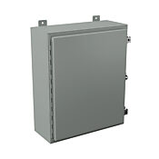 Корпус: 24 x 20 x 8 дюймов, настенное крепление, углеродистая сталь (PN# N12242008)