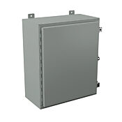 Корпус: 24 x 20 x 10 дюймов, настенное крепление, углеродистая сталь (PN# N12242010)