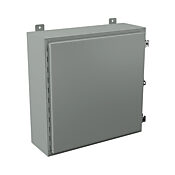 Корпус: 24 x 24 x 8 дюймов, настенное крепление, углеродистая сталь (PN# N12242408)