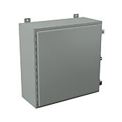 Корпус: 24 x 24 x 10 дюймов, настенное крепление, углеродистая сталь (PN# N12242410)