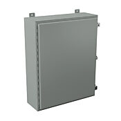 Корпус: 30 x 24 x 8 дюймов, настенное крепление, углеродистая сталь (PN# N12302408)