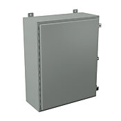 Корпус: 30 x 24 x 10 дюймов, настенное крепление, углеродистая сталь (PN# N12302410)