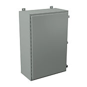 Корпус: 36 x 24 x 12 дюймов, настенное крепление, углеродистая сталь (PN# N12362412)