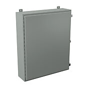 Корпус: 36 x 30 x 8 дюймов, настенное крепление, углеродистая сталь (PN# N12363008)