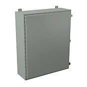 Корпус: 36 x 30 x 10 дюймов, настенное крепление, углеродистая сталь (PN# N12363010)