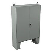 Корпус: 60 x 48 x 16 дюймов, напольное крепление, углеродистая сталь (PN# N12604816)