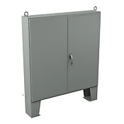 Enclosure: 60 x 60 x 10in, floor mount, carbon steel (PN# N12606010)
