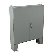 Корпус: 60 x 60 x 12 дюймов, напольное крепление, углеродистая сталь (PN# N12606012)