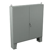 Корпус: 72 x 72 x 12 дюймов, напольное крепление, углеродистая сталь (PN# N12727212)