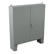 Корпус: 72 x 72 x 16 дюймов, напольное крепление, углеродистая сталь (PN# N12727216)