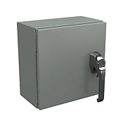 Корпус: 12 x 12 x 6 дюймов, настенное крепление, углеродистая сталь (PN# N4121212061PTC)