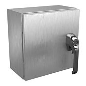 Корпус: 12 x 12 x 6 дюймов, настенное крепление, нержавеющая сталь 316L (PN# N412121206SSA1PTC)