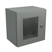 Корпус: 12 x 12 x 8 дюймов, настенное крепление, углеродистая сталь (PN# N412121208WC)