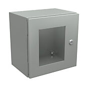 Корпус: 12 x 12 x 8 дюймов, настенное крепление, углеродистая сталь (PN# N412121208WCLG)