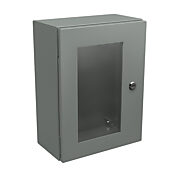 Корпус: 16 x 12 x 6 дюймов, настенное крепление, углеродистая сталь (PN# N412161206WC)