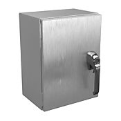 Корпус: 16 x 12 x 8 дюймов, настенное крепление, нержавеющая сталь 304 (PN# N412161208SS1PTC)