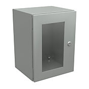 Корпус: 16 x 12 x 10 дюймов, настенное крепление, углеродистая сталь (PN# N412161210WCLG)