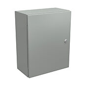 Корпус: 20 x 16 x 8 дюймов, настенное крепление, углеродистая сталь (PN# N412201608CLG)