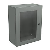 Корпус: 20 x 16 x 8 дюймов, настенное крепление, углеродистая сталь (PN# N412201608WC)