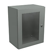 Корпус: 20 x 16 x 10 дюймов, настенное крепление, углеродистая сталь (PN# N412201610WC)