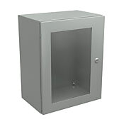 Корпус: 20 x 16 x 10 дюймов, настенное крепление, углеродистая сталь (PN# N412201610WCLG)