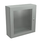 Корпус: 20 x 20 x 6 дюймов, настенное крепление, углеродистая сталь (PN# N412202006WCLG)