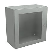 Корпус: 20 x 20 x 10 дюймов, настенное крепление, углеродистая сталь (PN# N412202010WCLG)