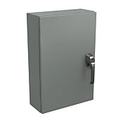 Корпус: 24 x 16 x 6 дюймов, настенное крепление, углеродистая сталь (PN# N4122416063PTC)