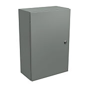 Корпус: 24 x 16 x 8 дюймов, настенное крепление, углеродистая сталь (PN# N412241608C)