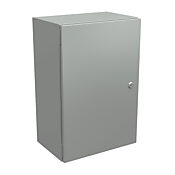 Корпус: 24 x 16 x 10 дюймов, настенное крепление, углеродистая сталь (PN# N412241610CLG)