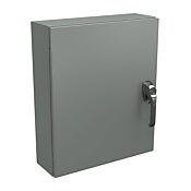 Корпус: 24 x 20 x 6 дюймов, настенное крепление, углеродистая сталь (PN# N4122420063PTC)