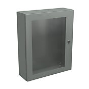 Корпус: 24 x 20 x 6 дюймов, настенное крепление, углеродистая сталь (PN# N412242006WC)