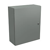 Корпус: 24 x 20 x 8 дюймов, настенное крепление, углеродистая сталь (PN# N412242008C)