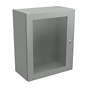 Корпус: 24 x 20 x 10 дюймов, настенное крепление, углеродистая сталь (PN# N412242010WCLG)