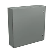 Корпус: 24 x 24 x 6 дюймов, настенное крепление, углеродистая сталь (PN# N412242406C)
