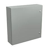 Корпус: 24 x 24 x 6 дюймов, настенное крепление, углеродистая сталь (PN# N412242406CLG)