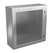 Корпус: 24 x 24 x 8 дюймов, настенное крепление, нержавеющая сталь 304 (PN# N412242408WSSC)