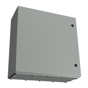 Корпус: 24 x 24 x 10 дюймов, настенное крепление, углеродистая сталь (PN# N412242410CGP)