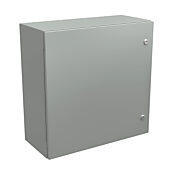 Корпус: 24 x 24 x 10 дюймов, настенное крепление, углеродистая сталь (PN# N412242410CLG)