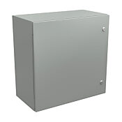 Корпус: 24 x 24 x 12 дюймов, настенное крепление, углеродистая сталь (PN# N412242412CLG)