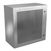 Корпус: 24 x 24 x 12 дюймов, настенное крепление, нержавеющая сталь 304 (PN# N412242412WSSC)