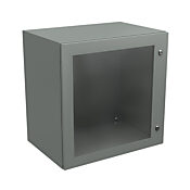 Корпус: 24 x 24 x 16 дюймов, настенное крепление, углеродистая сталь (PN# N412242416WC)