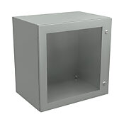 Корпус: 24 x 24 x 16 дюймов, настенное крепление, углеродистая сталь (PN# N412242416WCLG)