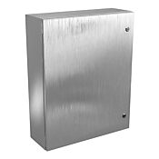 Корпус: 30 x 24 x 8 дюймов, настенное крепление, нержавеющая сталь 316L (PN# N412302408SSAC)